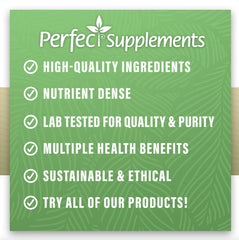 Perfect Supplements Perfect Multi-Organs powder-scoop suggests simple daily dosage.