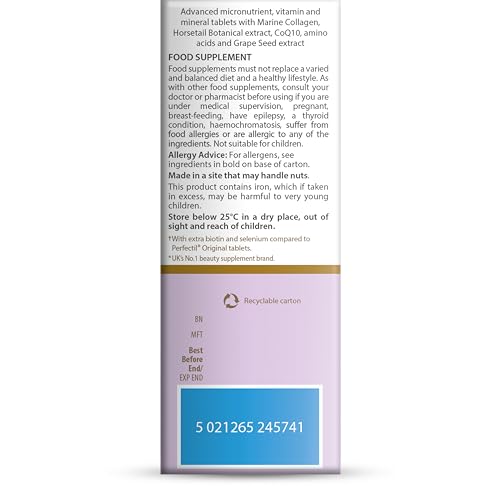 Perfectil capsules texture detail showing glossy shell and nutrient core