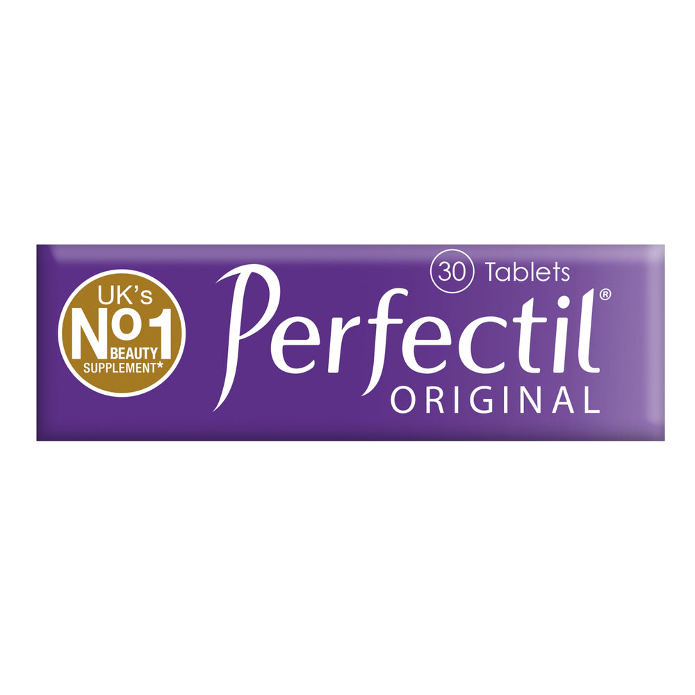 Perfectil Original vegetarian-friendly symbol on box underscoring inclusive beauty support