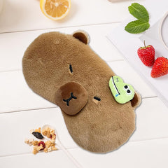 PERFECTSIGHT Capybara adjustable strap eye mask ensures a secure, comfortable fit