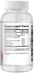 Period Lite bioflavonoids blend highlighting cycle balance and energy support.