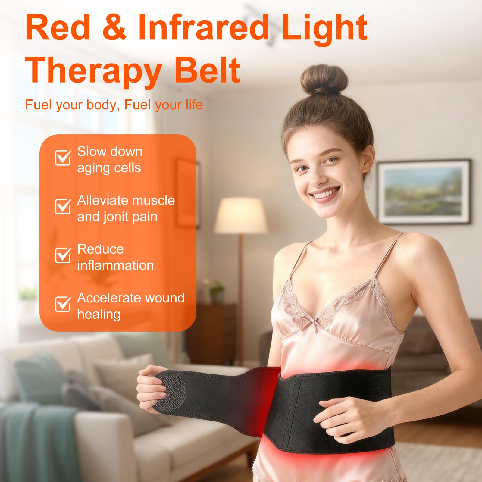 Peritour belt timer control close-up with 30-minute auto shut-off feature.