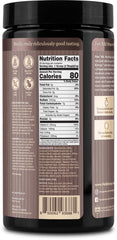 Perk Energy Original dark chocolate pretzel texture and salted caramel swirl detail