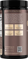 Perk Energy Original serving portion on plate showcases 9 g protein per serving