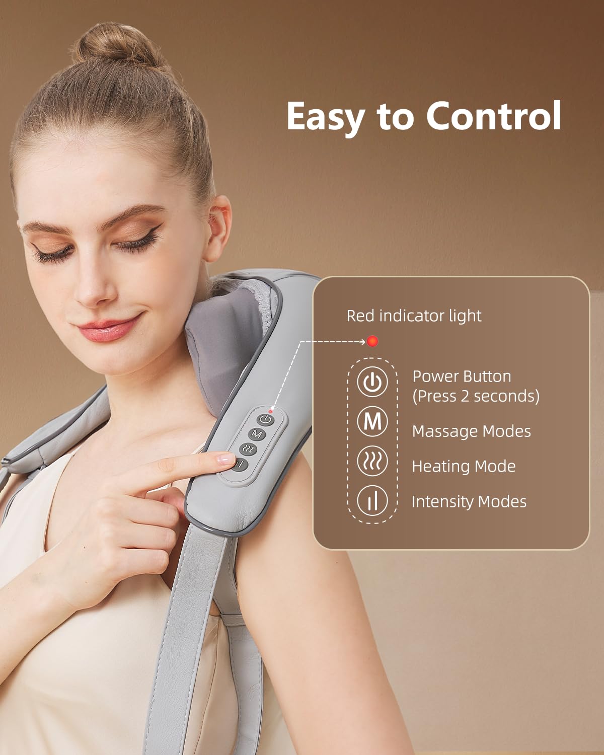 PERLEVI ergonomic fit for 13-18 inch neck circumference