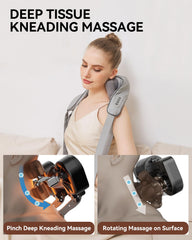PERLEVI massage nodes closeup highlighting deep tissue kneading capability