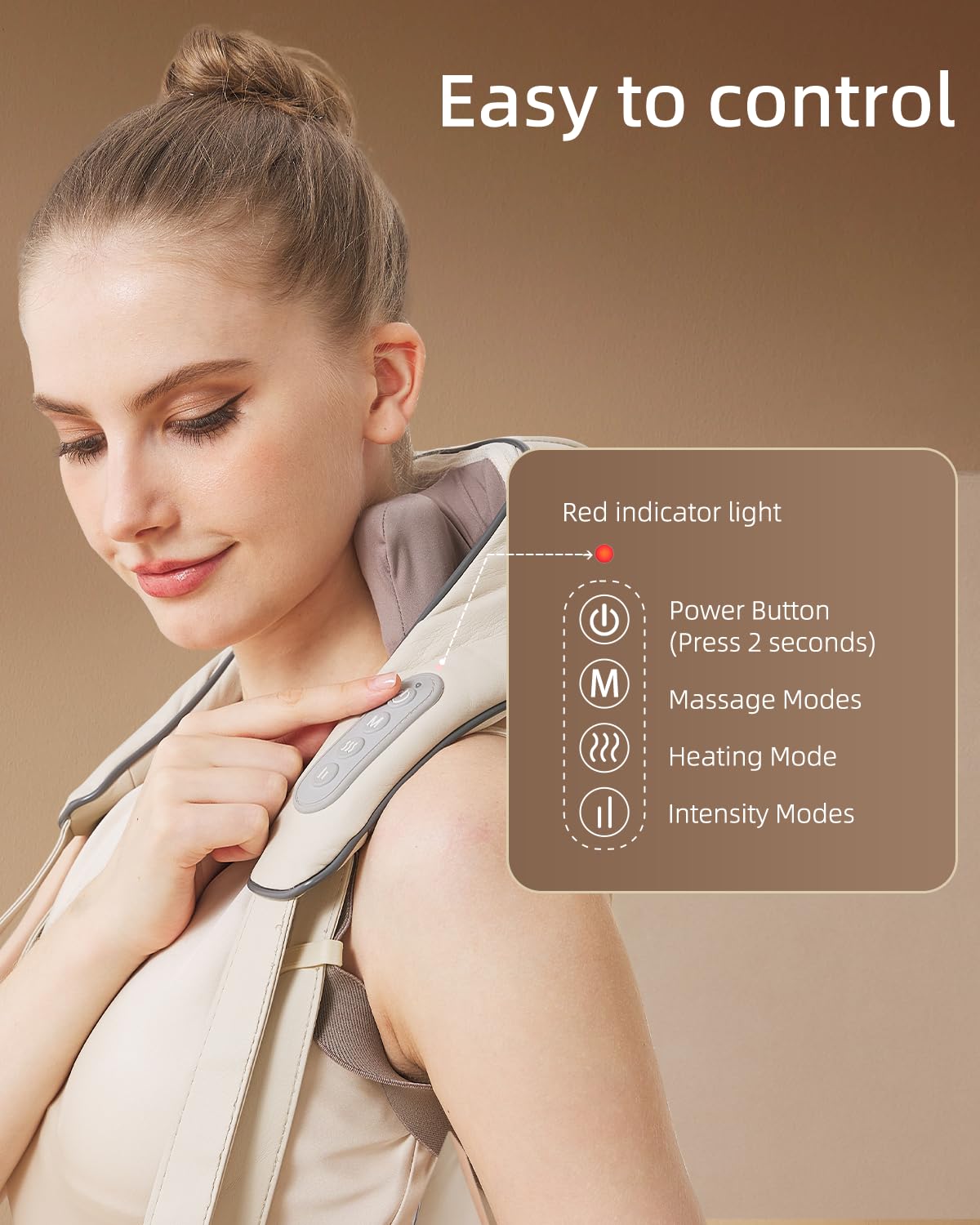 PERLEVI massager with quiet motor keeps sessions peaceful.