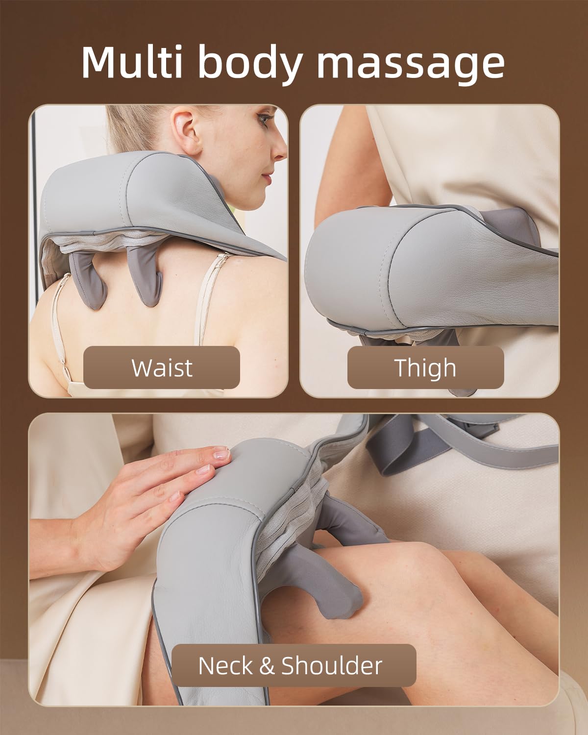 PERLEVI ten-minute auto shut-off safeguards neck and energy