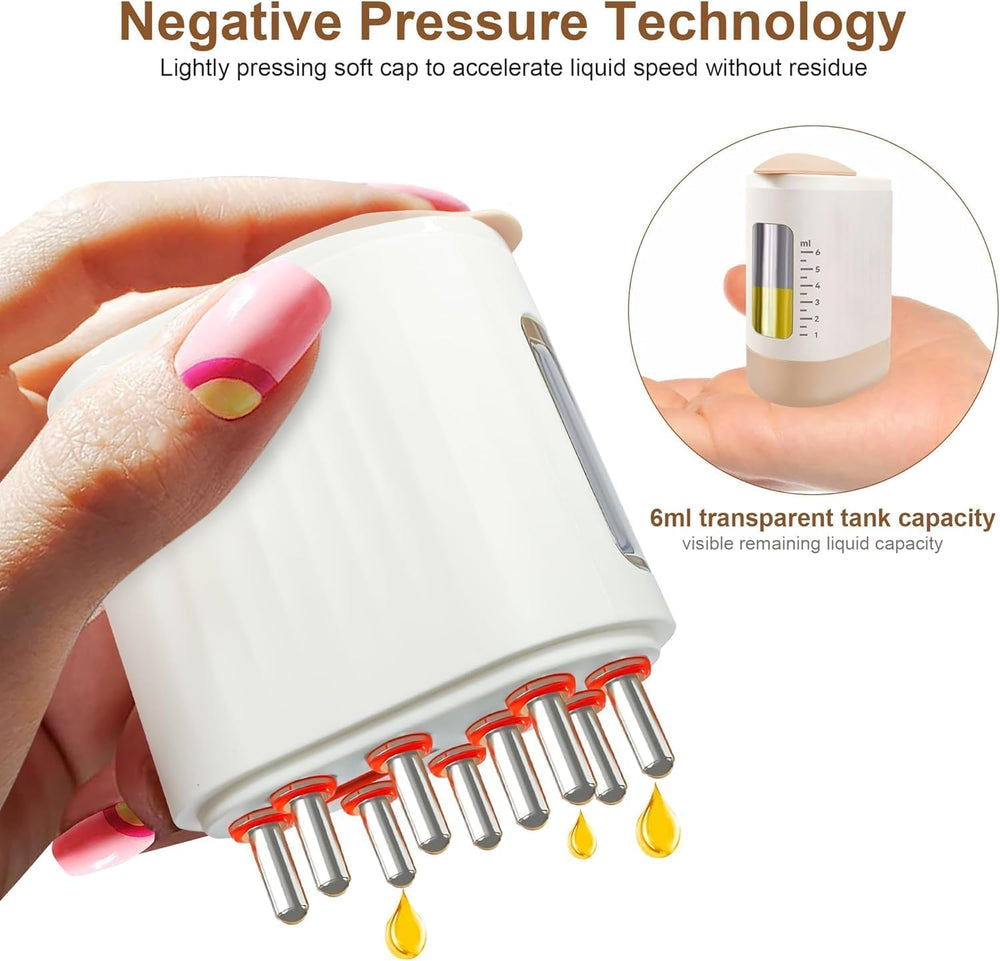 PERLLENT Hair Oil Applicator features a waterproof design for easy rinsing after use.