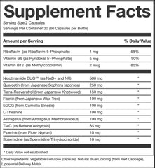 AEON bottle front view highlighting vegan, gluten-free longevity formula for easy daily use.
