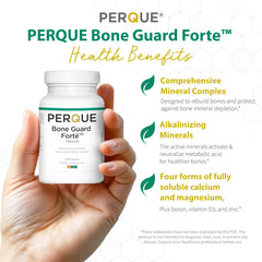 PERQUE Bone Guard Forte 20 label clearly displays the brand and Forte formulation.