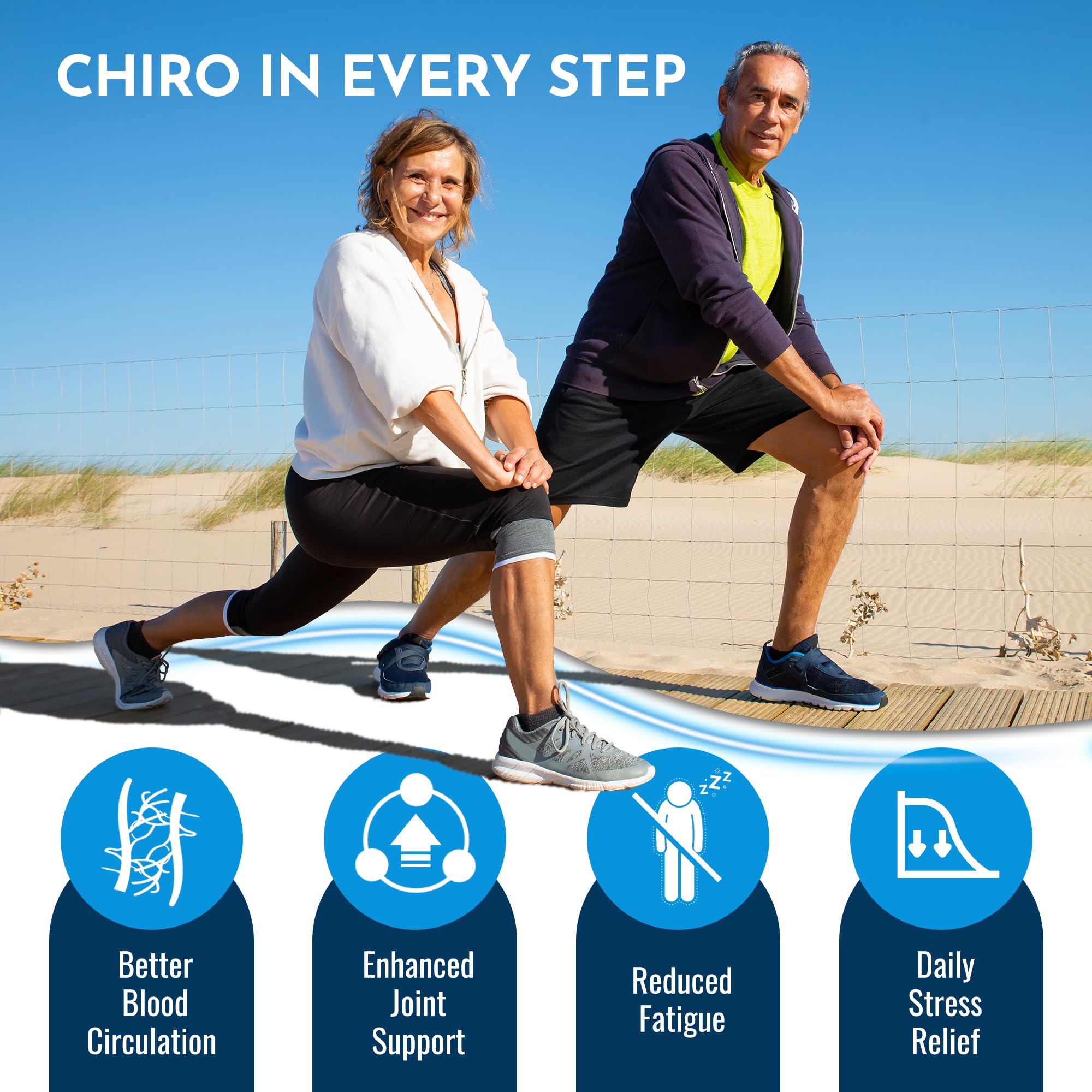 PerseveranX NASA Grade Insole absorbs-shock enhances comfort for runners and walkers