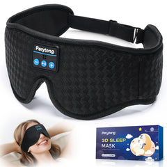 Perytong sleep mask with contoured 3D design for comfortable travel rest