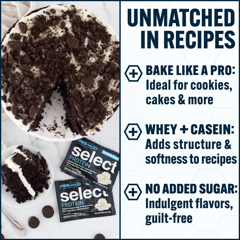 Gourmet Vanilla PEScience Select - smooth shake texture ideal for meal replacement.