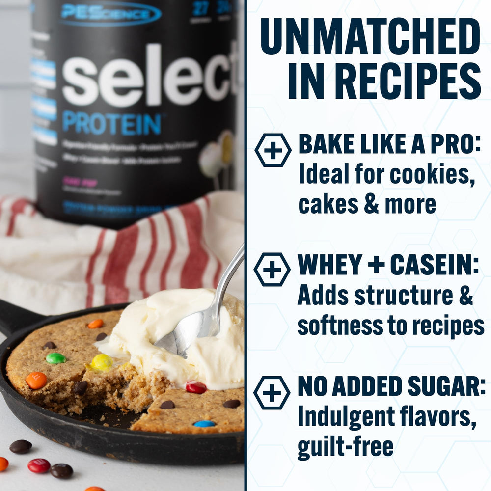 PEScience Select protein shake served in dessert bowl