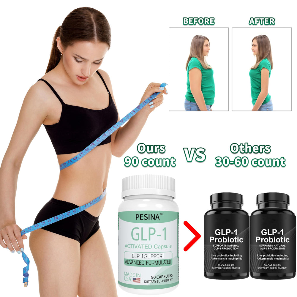 PESINA GLP-1 adults using capsules illustrate inclusive usage for all genders