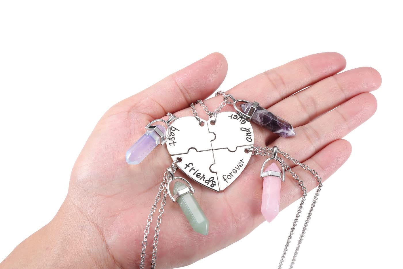 PESOENTH complete-heart design emphasizes unity among friends.