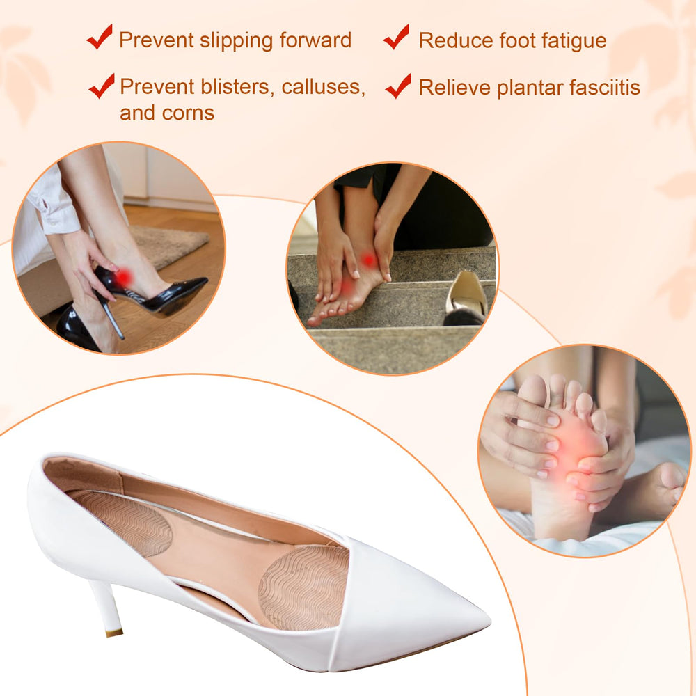 PEUTIER dress shoe inserts fit pumps and boots for improved comfort