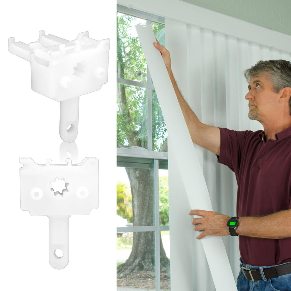 White PEUTIER wand parts for a clean, unobtrusive look.