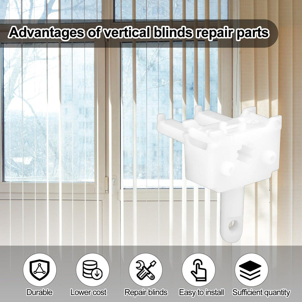 Compact replacement wand assembly for vertical blinds.