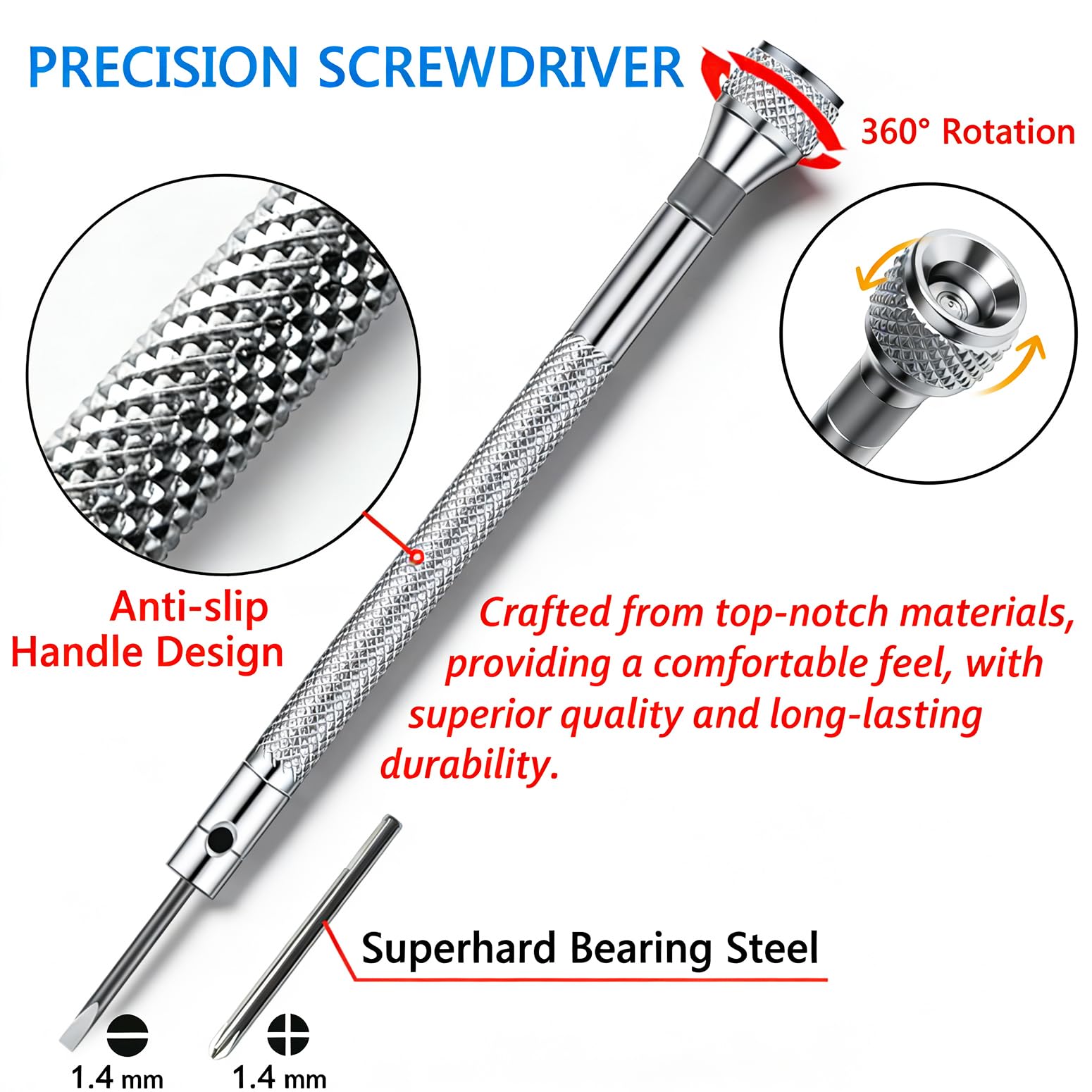 Pinzas de PFDHQS para gafas, precisión al sujetar tornillos pequeños.