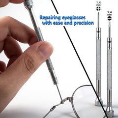 Tornillos de repuesto PFDHQS para gafas, ajuste rápido sin visitas al óptico.