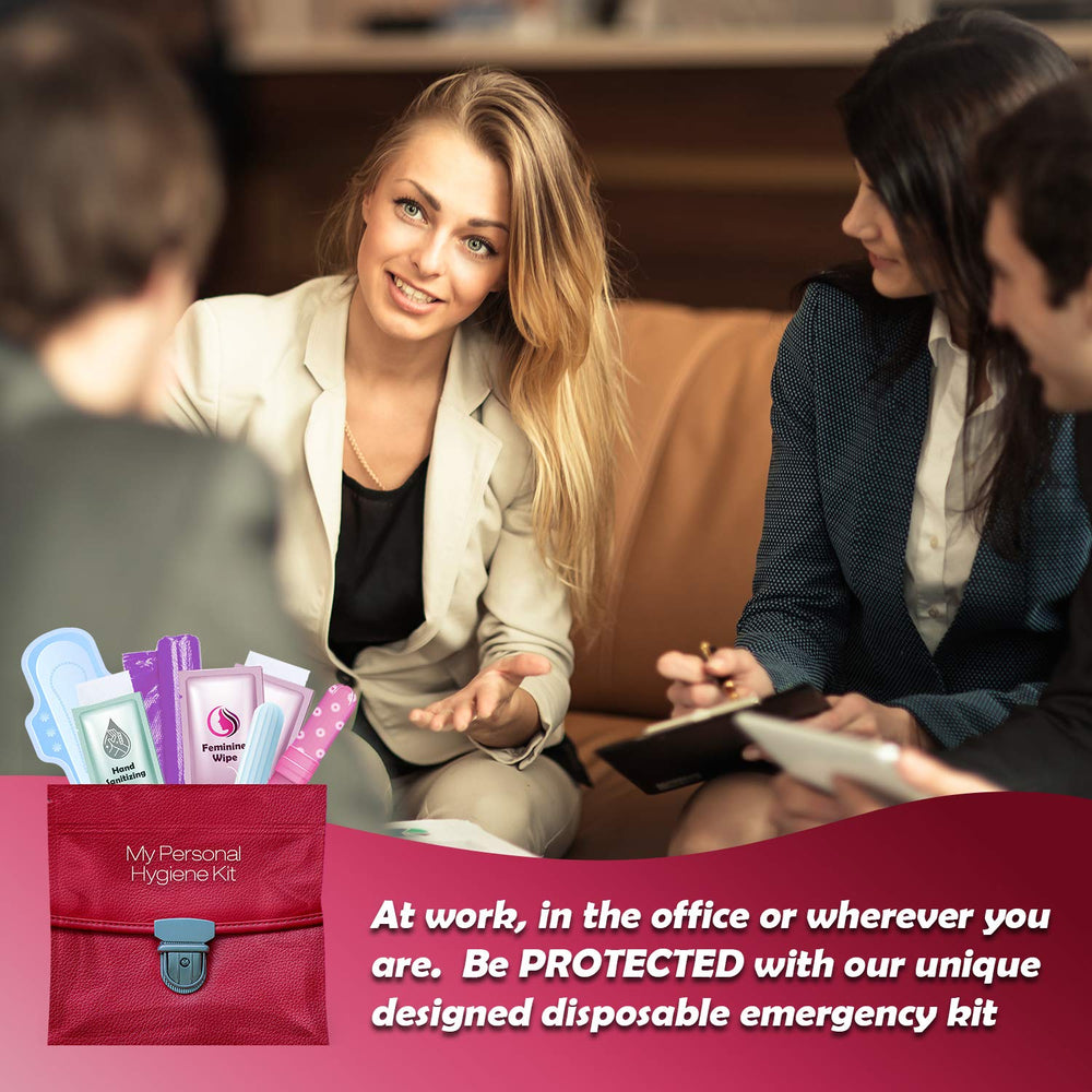 pH Advantage Pink Style resealable bag keeps contents secure during travel.