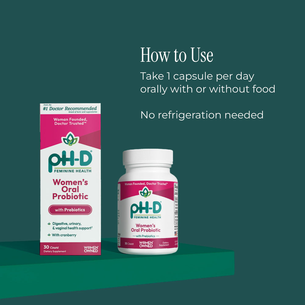 pH-D ingredients label featuring cranberry extract for antioxidant support