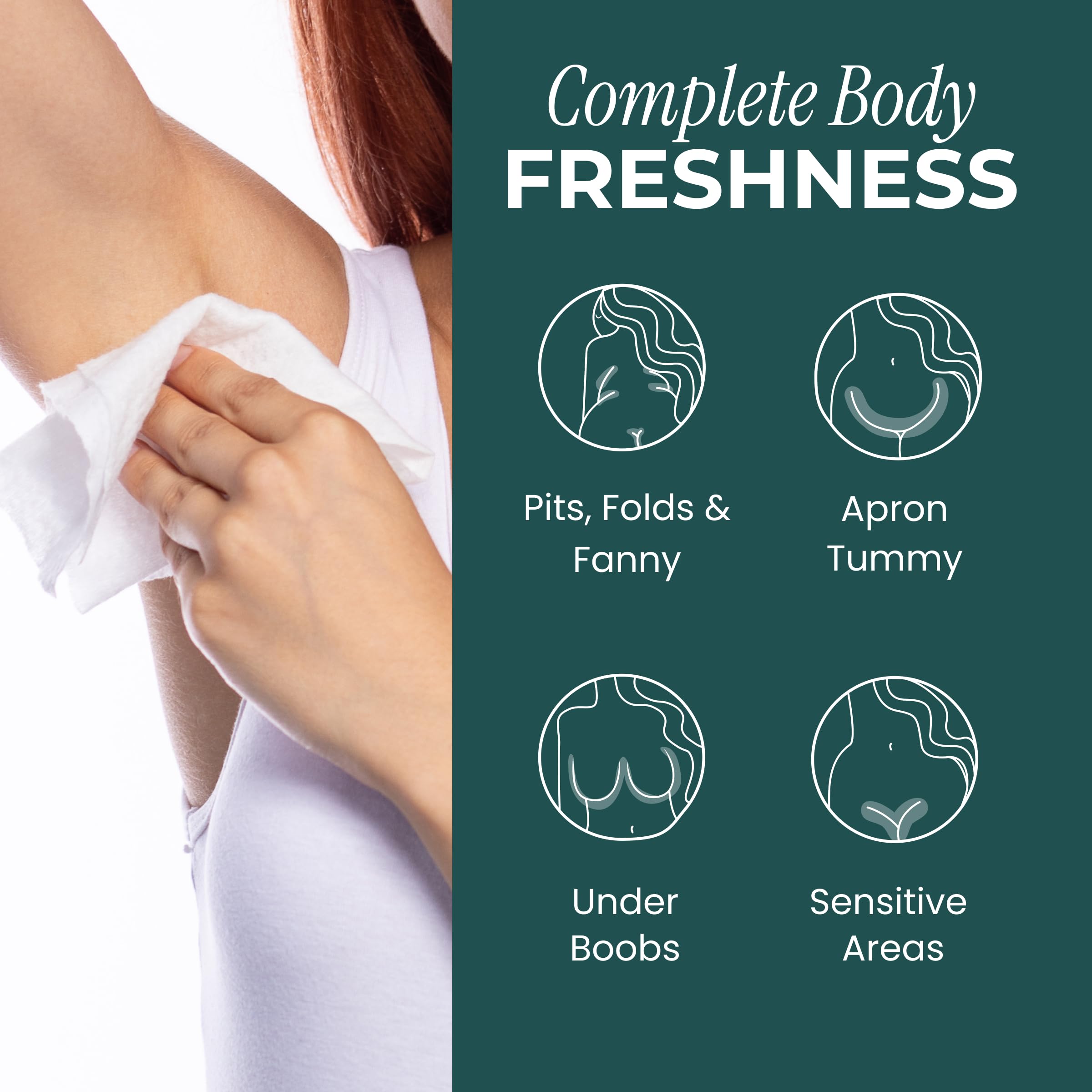 pH-D sensitive skin formula keeps you comfortable without harsh additives