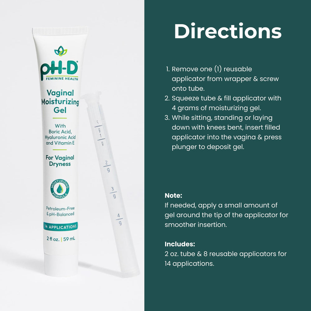 made-in-usa label on pH-D Feminine Health packaging
