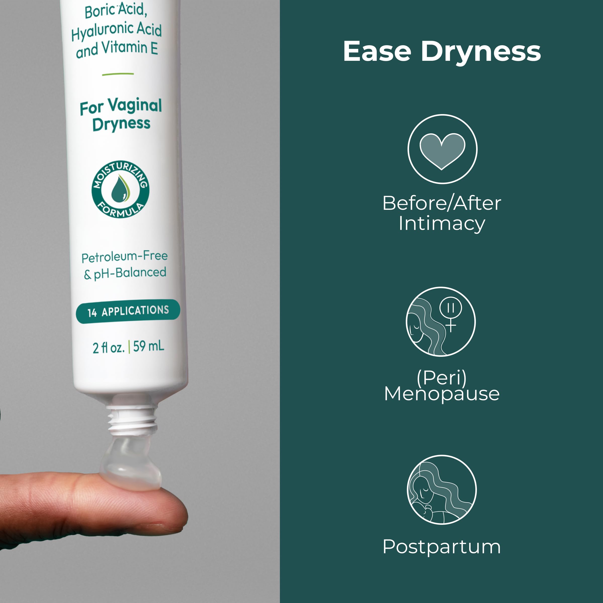 vitamin E and coconut oil blend detail on pH-D product