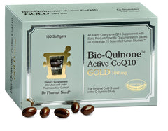 Pharma Nord Bio-Quinone Gold softgel bottle for easy daily use