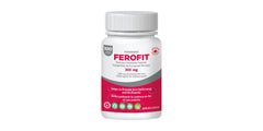 Pharmaris Ferofit bottle front label shows daily iron support.