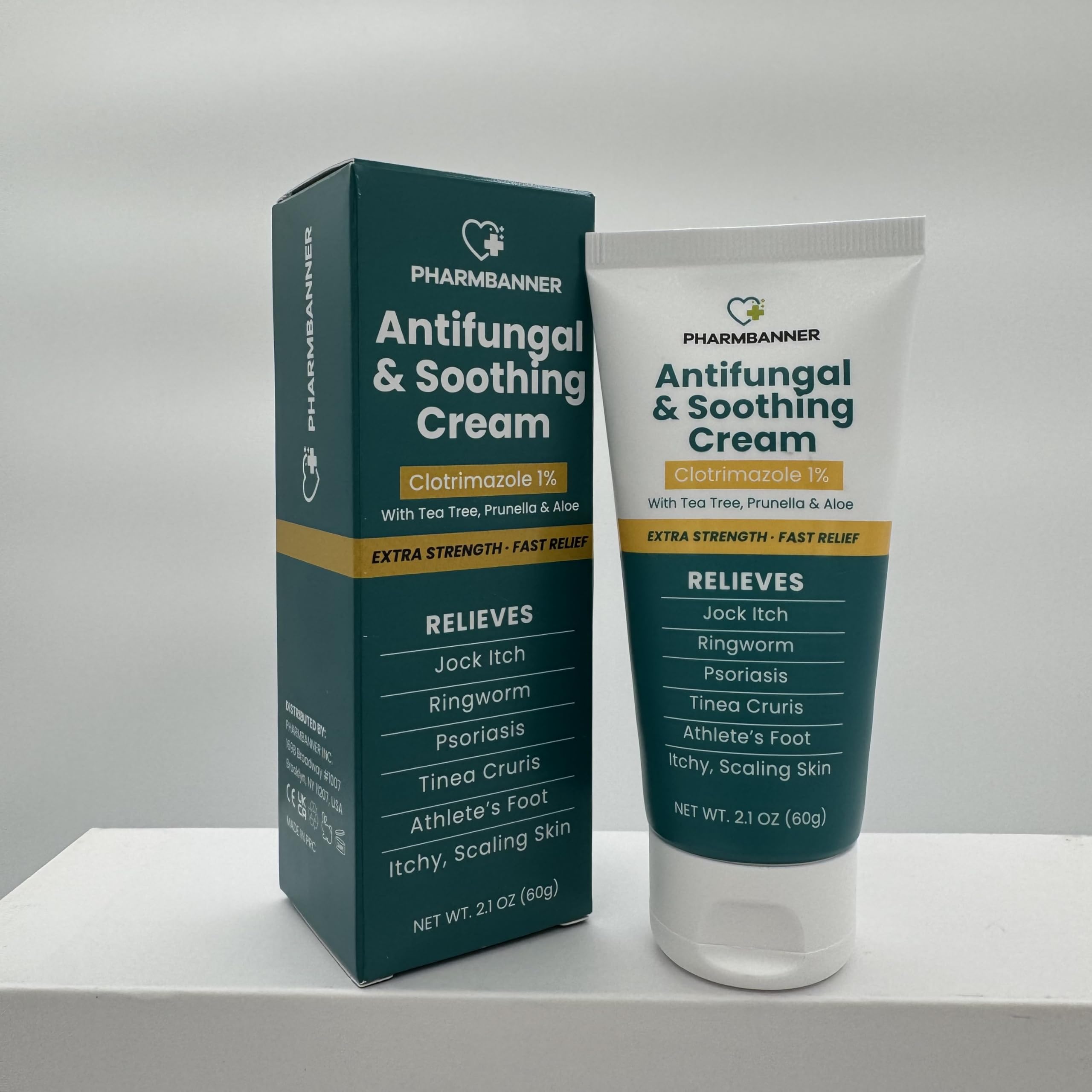 Dermatologist-tested seal on the carton