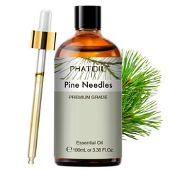PHATOIL aceite esencial de pino en botella para aromaterapia y frescura del hogar