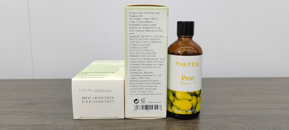 PHATOIL Aceite Pera - invita a momentos de relajación y bienestar.