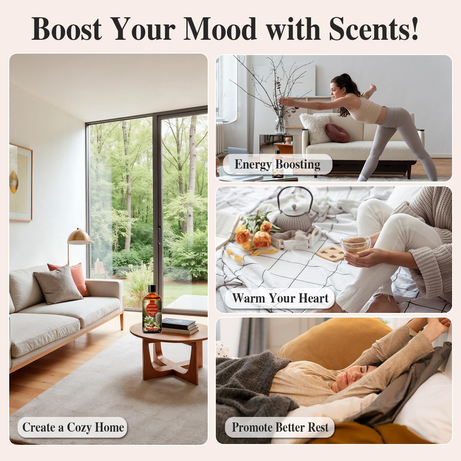 PHATOIL Almond Vanilla aroma to enhance home diffusers