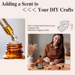 PHATOIL Almond Vanilla fragrance for candle making and soaps