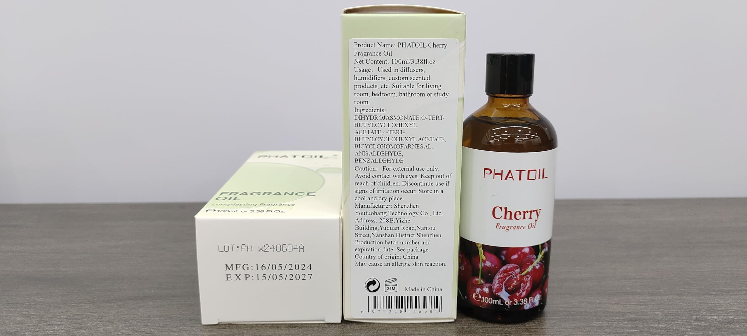 PHATOIL Cruelty-free fragrance oil crafted with care and animal-friendly ethics.
