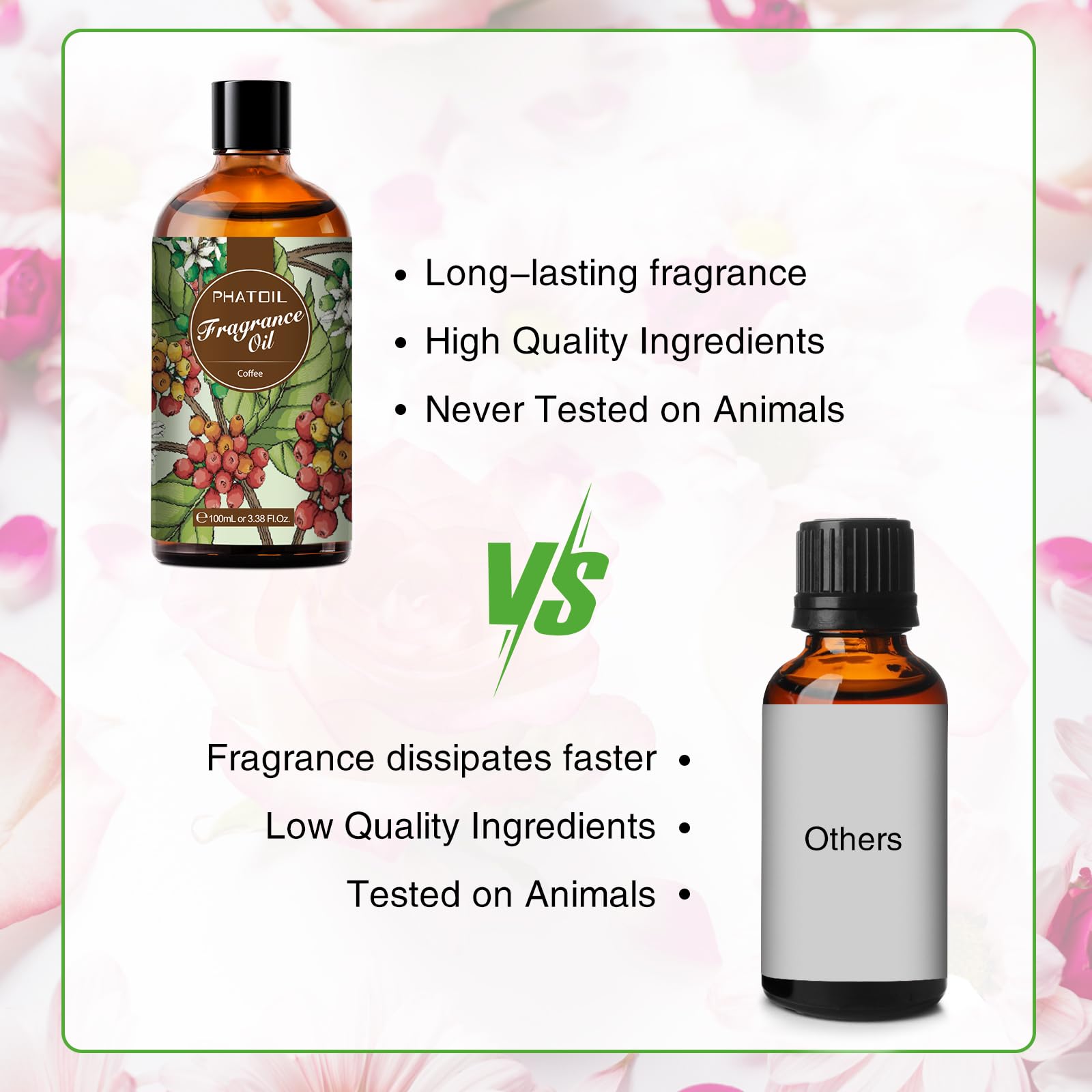 PHATOIL coffee room spray keeps spaces fresh between uses.