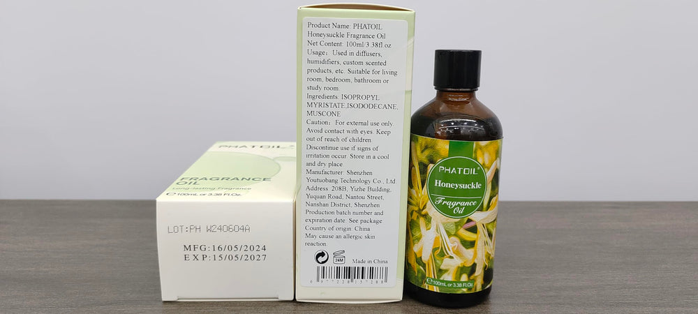 PHATOIL Honeysuckle fragrance in 100ml bottle.