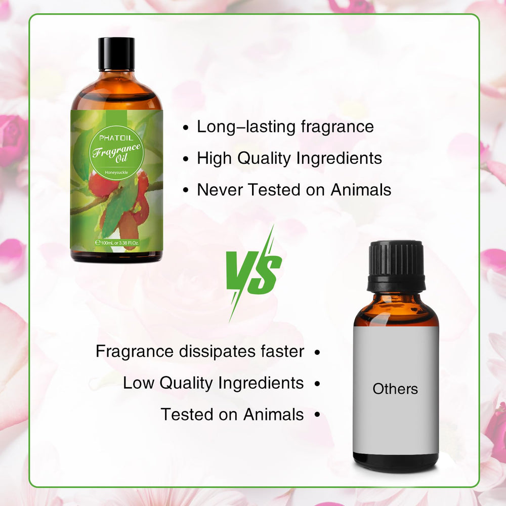 Diffusers fill spaces with a floral, calming scent.
