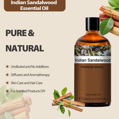 PHATOIL Indian Sandalwood oil in diffuser for calming ambiance