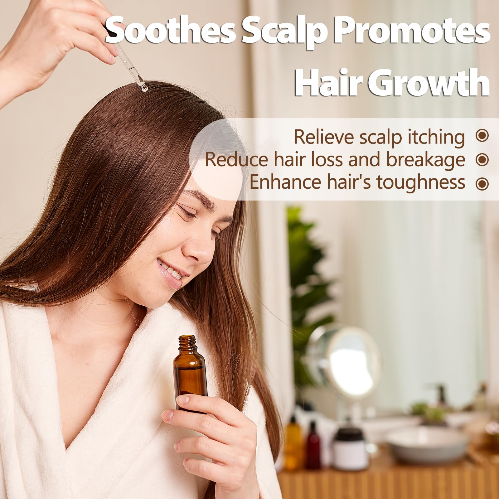 PHATOIL sandalwood oil for scalp massage and hair care