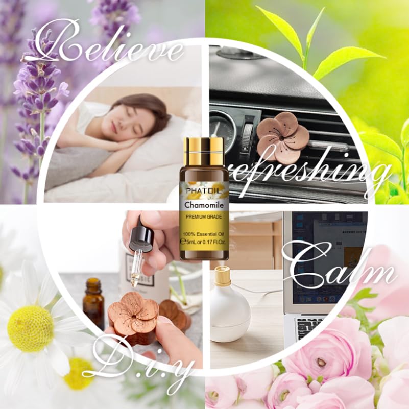 PHATOIL lavender oil bottle offering calming fragrance for evenings