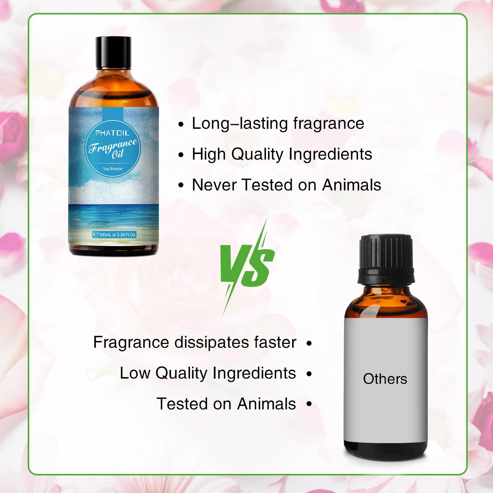 PHATOIL Sea Breeze used in candle making for coastal ambience