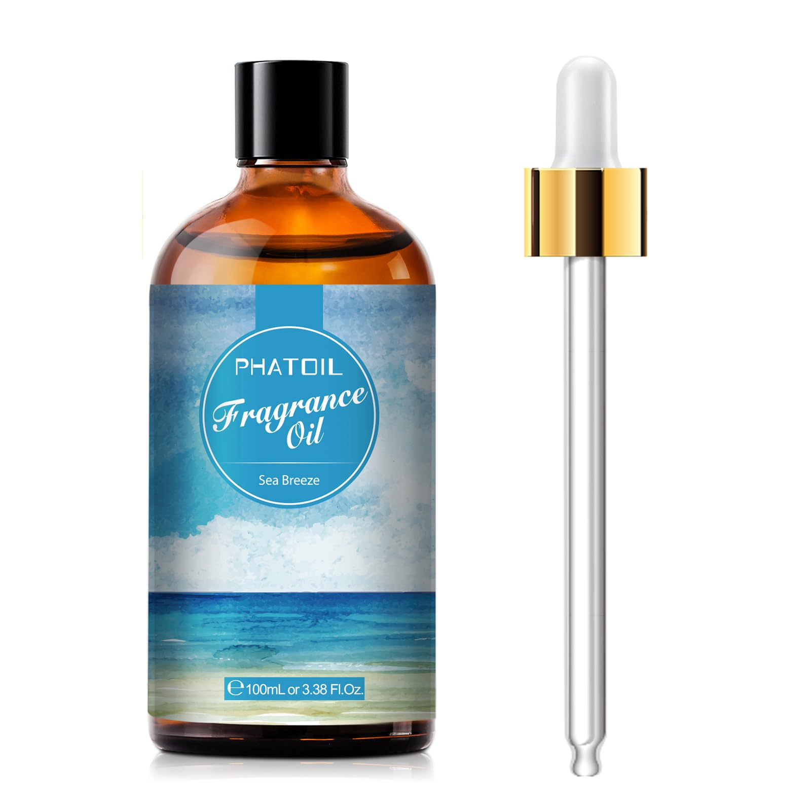 PHATOIL Sea Breeze fragrance oil bottle 100ml for diffusers and DIY projects