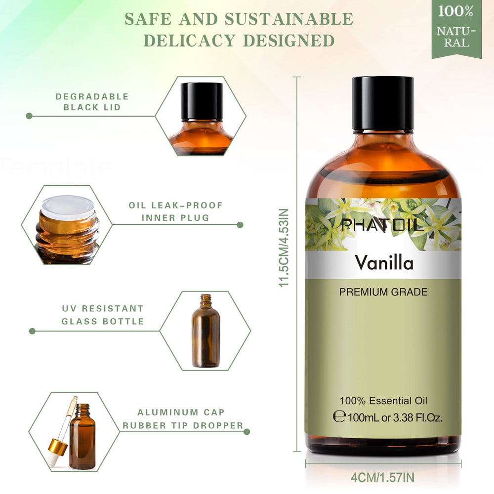 PHATOIL Vanilla scent brightens rooms for everyday freshness.