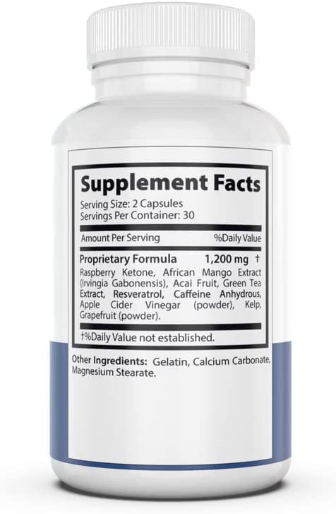 Phenelite fat burner ingredient panel showing raspberry ketones and plant extracts for metabolism support.