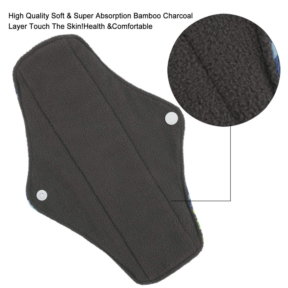 PHOGARY fibra bambú carbón, capa suave que cuida la piel y absorbe.
